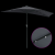 Parasol de Grădină Antracit 294 x 150 x 224 cm țesătură GartenMobel Dekor