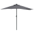 Parasol de Grădină Antracit 294 x 150 x 224 cm țesătură GartenMobel Dekor