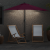 Parasol de Grădină Roșu bordo 294 x 150 x 224 cm țesătură GartenMobel Dekor