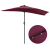 Parasol de Grădină Roșu bordo 294 x 150 x 224 cm țesătură GartenMobel Dekor