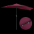 Parasol de Grădină Roșu bordo 294 x 150 x 224 cm țesătură GartenMobel Dekor