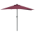 Parasol de Grădină Roșu bordo 294 x 150 x 224 cm țesătură GartenMobel Dekor