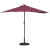Parasol de Grădină Roșu bordo 294 x 150 x 224 cm țesătură GartenMobel Dekor
