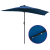 Parasol de Grădină Albastru azur 294 x 150 x 224 cm țesătură GartenMobel Dekor