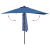 Parasol de Grădină Albastru azur 294 x 150 x 224 cm țesătură GartenMobel Dekor