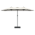 Parasol de Grădină Nisipiu 385 x 209 x 244 cm țesătură GartenMobel Dekor