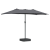 Parasol de Grădină Antracit 385 x 209 x 244 cm țesătură GartenMobel Dekor