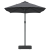 Parasol de Grădină Antracit 385 x 209 x 244 cm țesătură GartenMobel Dekor