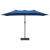 Parasol de Grădină albastru 385 x 209 x 244 cm țesătură GartenMobel Dekor