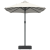 Parasol de Grădină Nisipiu 385 x 209 x 244 cm țesătură GartenMobel Dekor