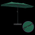Parasol de Grădină Verde 385 x 209 x 244 cm țesătură GartenMobel Dekor