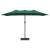 Parasol de Grădină Verde 385 x 209 x 244 cm țesătură GartenMobel Dekor
