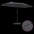 Parasol de Grădină Antracit 385 x 209 x 244 cm țesătură GartenMobel Dekor