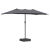 Parasol de Grădină Antracit 385 x 209 x 244 cm țesătură GartenMobel Dekor