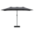 Parasol de Grădină Antracit 385 x 209 x 244 cm țesătură GartenMobel Dekor
