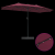 Parasol de Grădină Roșu bordo 385 x 209 x 244 cm țesătură GartenMobel Dekor
