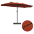 Parasol de Grădină Terracota 385 x 209 x 244 cm țesătură GartenMobel Dekor