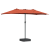 Parasol de Grădină Terracota 385 x 209 x 244 cm țesătură GartenMobel Dekor