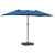 Parasol de Grădină albastru 385 x 209 x 244 cm țesătură GartenMobel Dekor