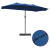 Parasol de Grădină albastru 385 x 209 x 244 cm țesătură GartenMobel Dekor