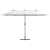 Parasol de Grădină Nisipiu 380 x 196 x 235 cm GartenMobel Dekor