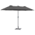 Parasol de Grădină Antracit 380 x 196 x 235 cm GartenMobel Dekor