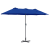 Parasol de Grădină albastru 380 x 196 x 235 cm GartenMobel Dekor