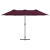 Parasol de Grădină Roșu bordo 380 x 196 x 235 cm GartenMobel Dekor