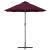 Parasol de Grădină Roșu bordo 380 x 196 x 235 cm GartenMobel Dekor