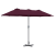 Parasol de Grădină Roșu bordo 380 x 196 x 235 cm GartenMobel Dekor