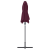 Parasol de Grădină Roșu bordo 380 x 196 x 235 cm GartenMobel Dekor