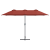 Parasol de Grădină Terracota 380 x 196 x 235 cm GartenMobel Dekor