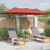 Parasol de Grădină Terracota 380 x 196 x 235 cm GartenMobel Dekor