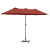 Parasol de Grădină Terracota 380 x 196 x 235 cm GartenMobel Dekor