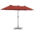Parasol de Grădină Terracota 380 x 196 x 235 cm GartenMobel Dekor