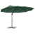 Parasol cu braț cantilever pentru grădină cu blocare Verde GartenMobel Dekor