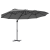 Parasol cu braț cantilever pentru grădină cu blocare Antracit GartenMobel Dekor