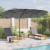 Parasol cu braț cantilever pentru grădină cu blocare Antracit GartenMobel Dekor