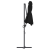 Parasol cu braț cantilever pentru grădină cu blocare Negru mare GartenMobel Dekor