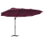 Parasol cu braț cantilever pentru grădină Roșu bordo mare GartenMobel Dekor