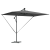 Parasol banana cu brațe cu blocare Antracit 294 x 200 x 254 cm GartenMobel Dekor