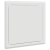 Panou de Acces Manual 2 pcs Alb 20 x 20 cm Oţel GartenMobel Dekor