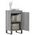 Dulap, gri sonoma, 40x35x70 cm, lemn prelucrat GartenMobel Dekor