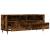 Comodă TV, stejar fumuriu, 100x34,5x44,5 cm, lemn prelucrat GartenMobel Dekor