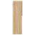 Comode TV cu lumini LED, 2 buc., stejar sonoma, 30,5x30x102 cm GartenMobel Dekor
