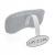 Suport tip tetiera pentru piscina, reglabil, set 2 buc, 23x13x5 cm, Bestway GartenVIP DiyLine