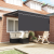 Cortina Retractabilă Manual Antracit Gri 350 x 250 cm GartenMobel Dekor