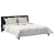 Duvet de iarnă cu pernă 3 pcs Alb 260 x 220 cm Microfibră GartenMobel Dekor