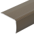 Profile pentru marginea treptelor 30 pcs Maro 67 cm Aluminiu GartenMobel Dekor
