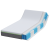 Saltele Alb, Gri 100 x 200 cm GartenMobel Dekor
